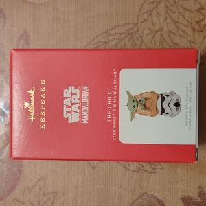 NWT Hallmark Keepsake Star Wars The Mandalorian The Child ornament